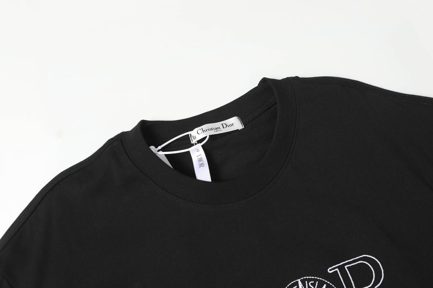 Embroidered cotton T-shirt