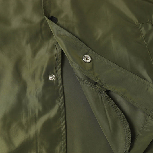 Green Nylon pocket T-shirt