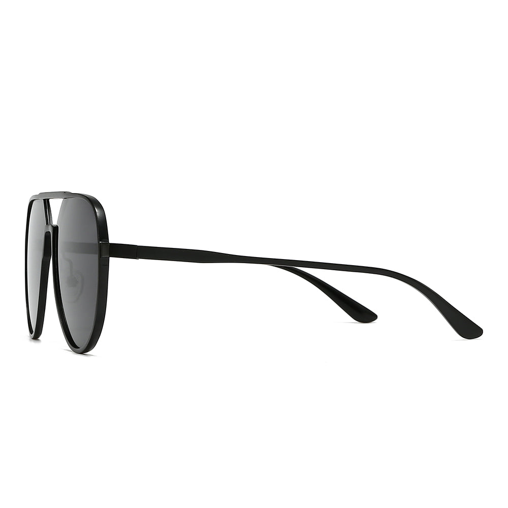 Oversized Aviator Tinted Sunglasses