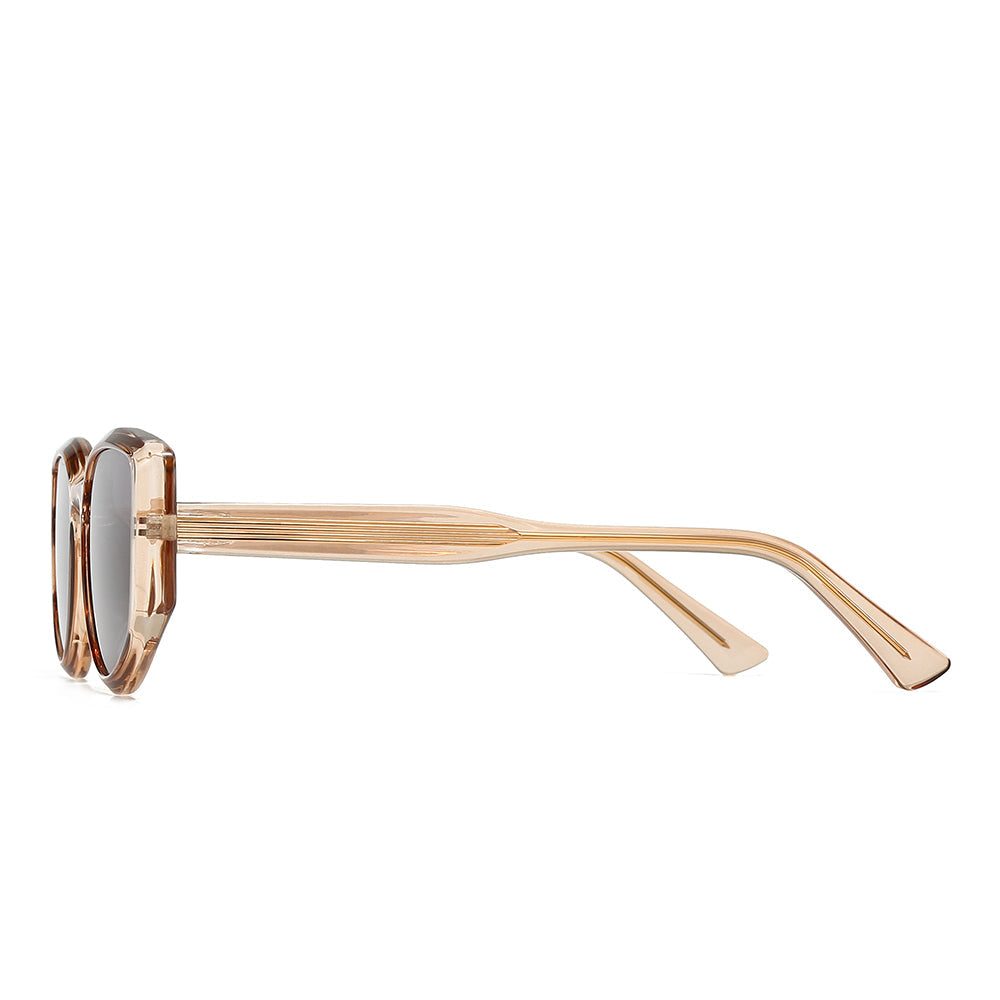 Dollger Geek-Chic Acetate Geometric Sunglasses