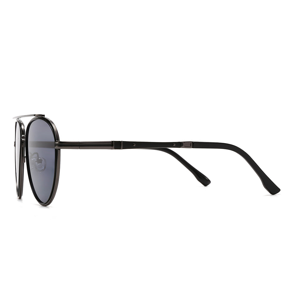 Dollger Thin aviator tinted sunglasses