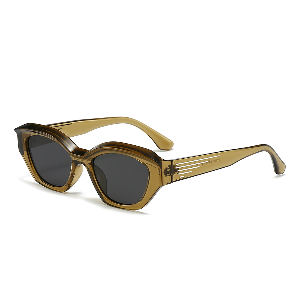 Dollger Acetate Geometric Sunglasses