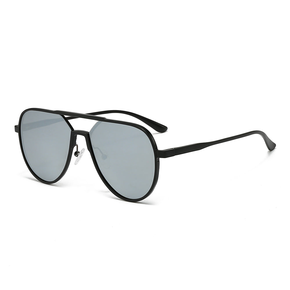 Oversized Aviator Tinted Sunglasses