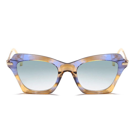 Rainbow Metal Frame Legs Sunglasses