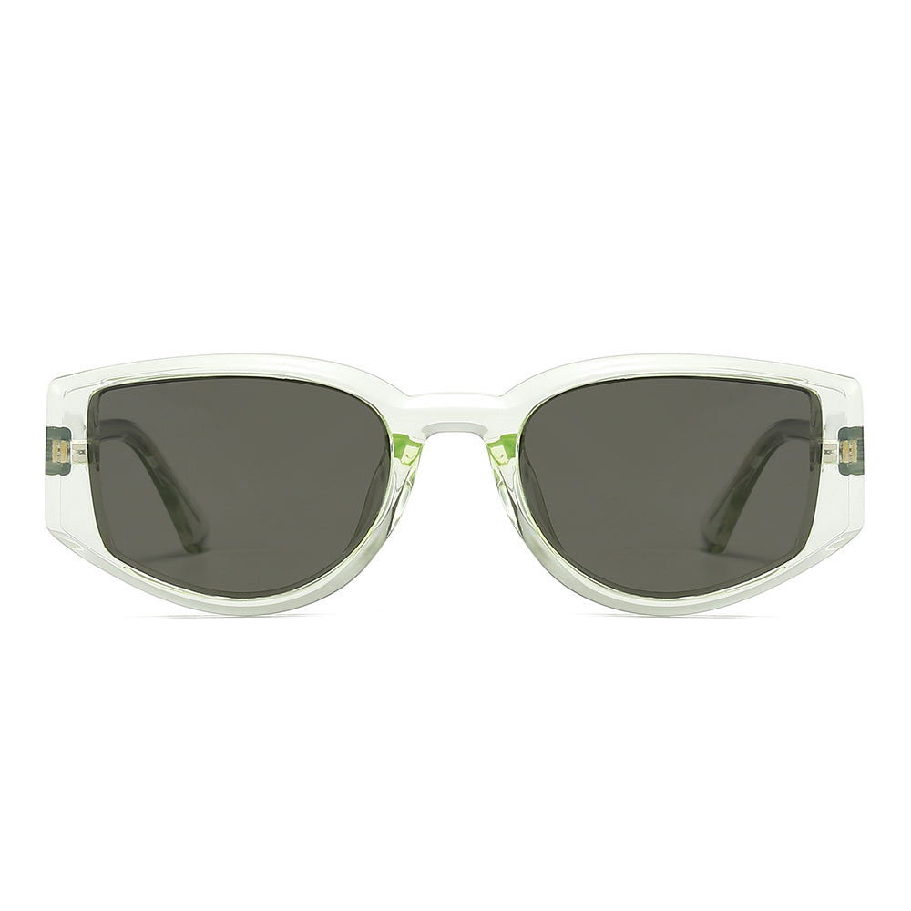 Dollger Geek-Chic Acetate Geometric Sunglasses