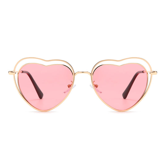 Dollger Heart Shape Chic Tinted Sunglasses