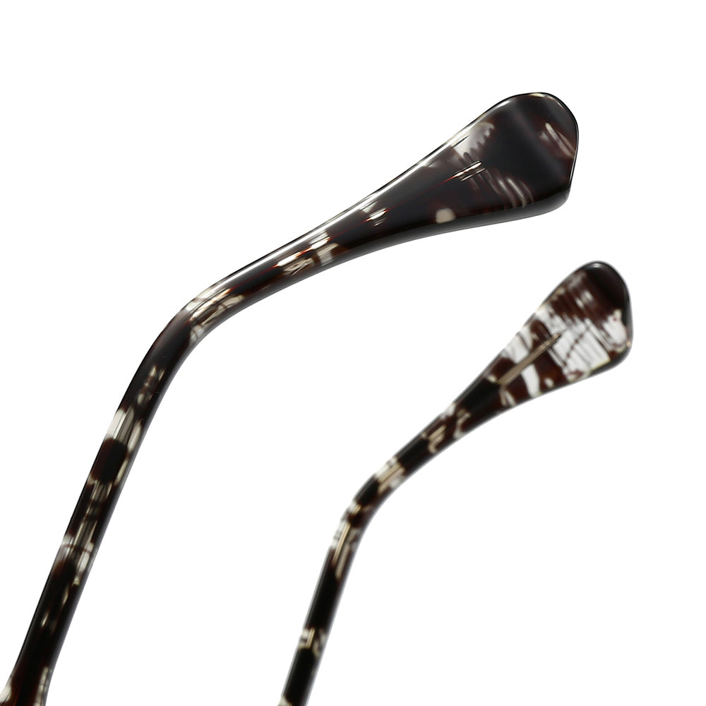 Dollger Square 90s Retro Clear Sunglasses