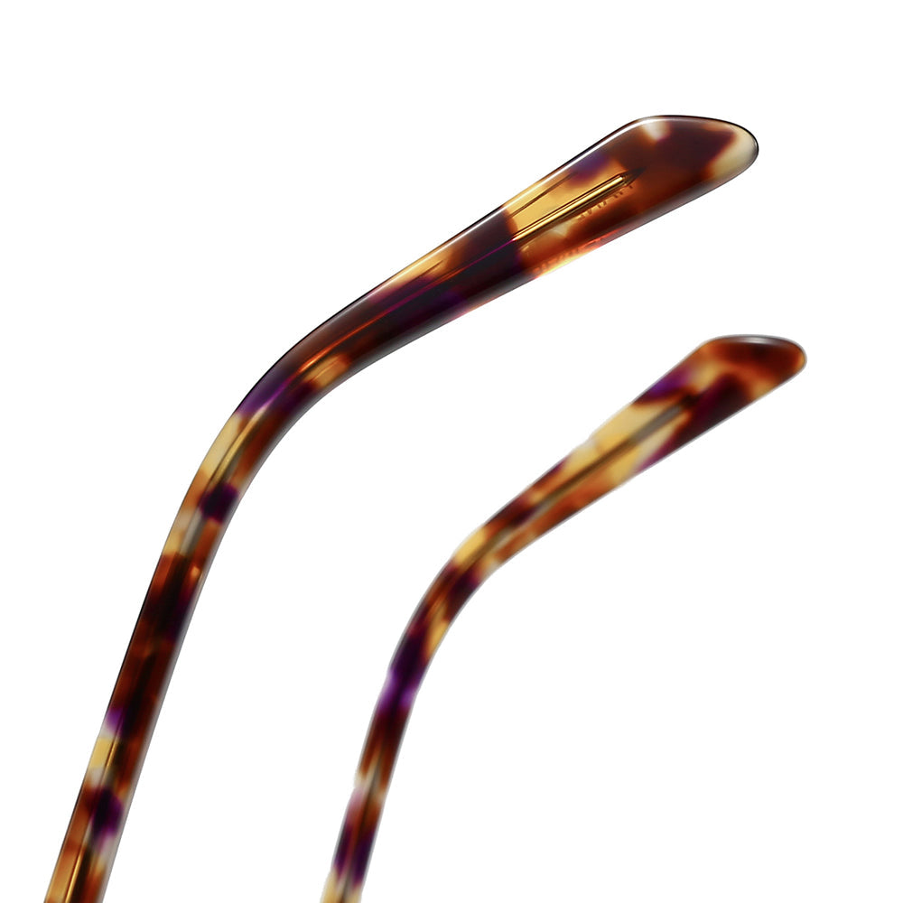 Round Retro Cat-Eye Tinted Sunglasses