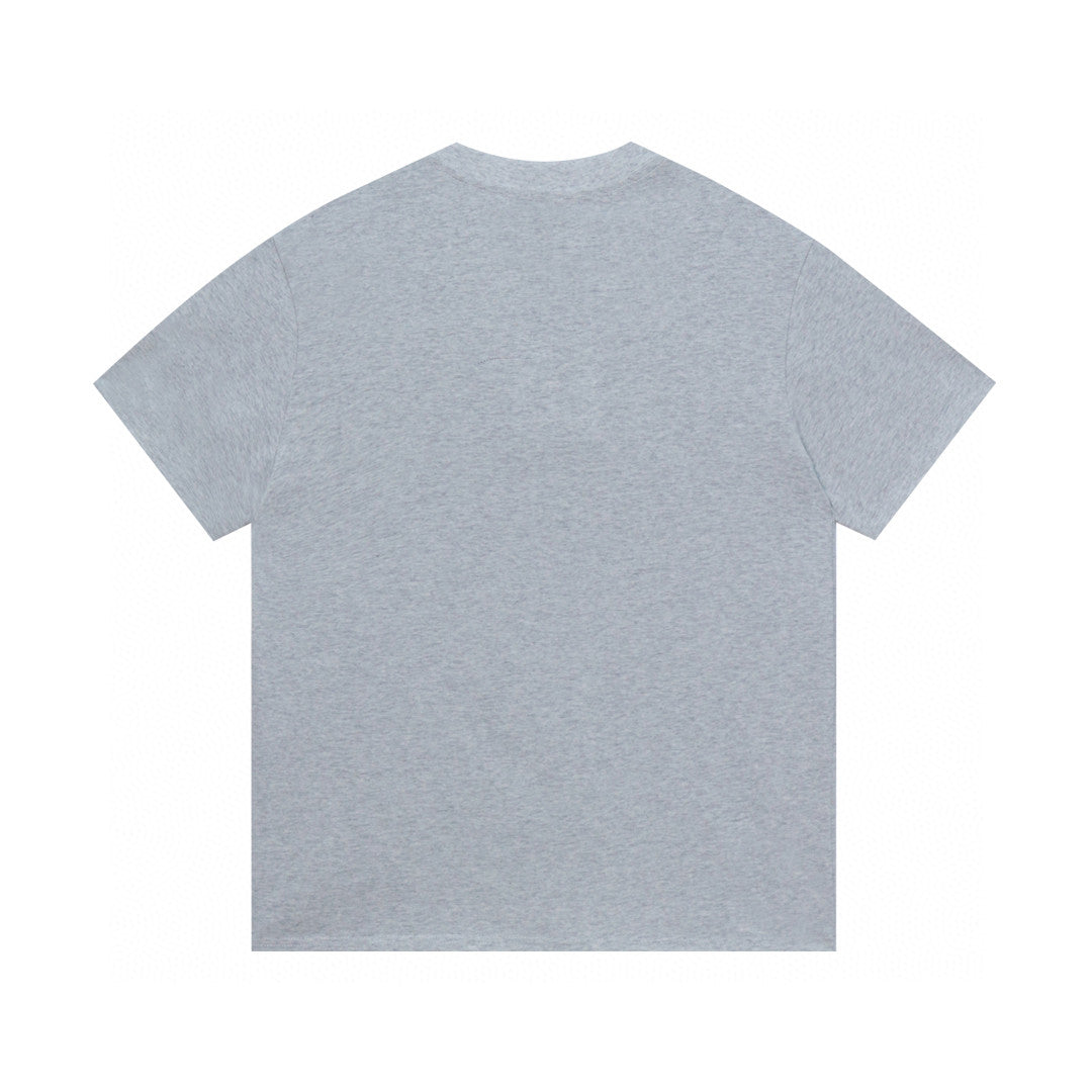 Small embroidered cotton T-shirt