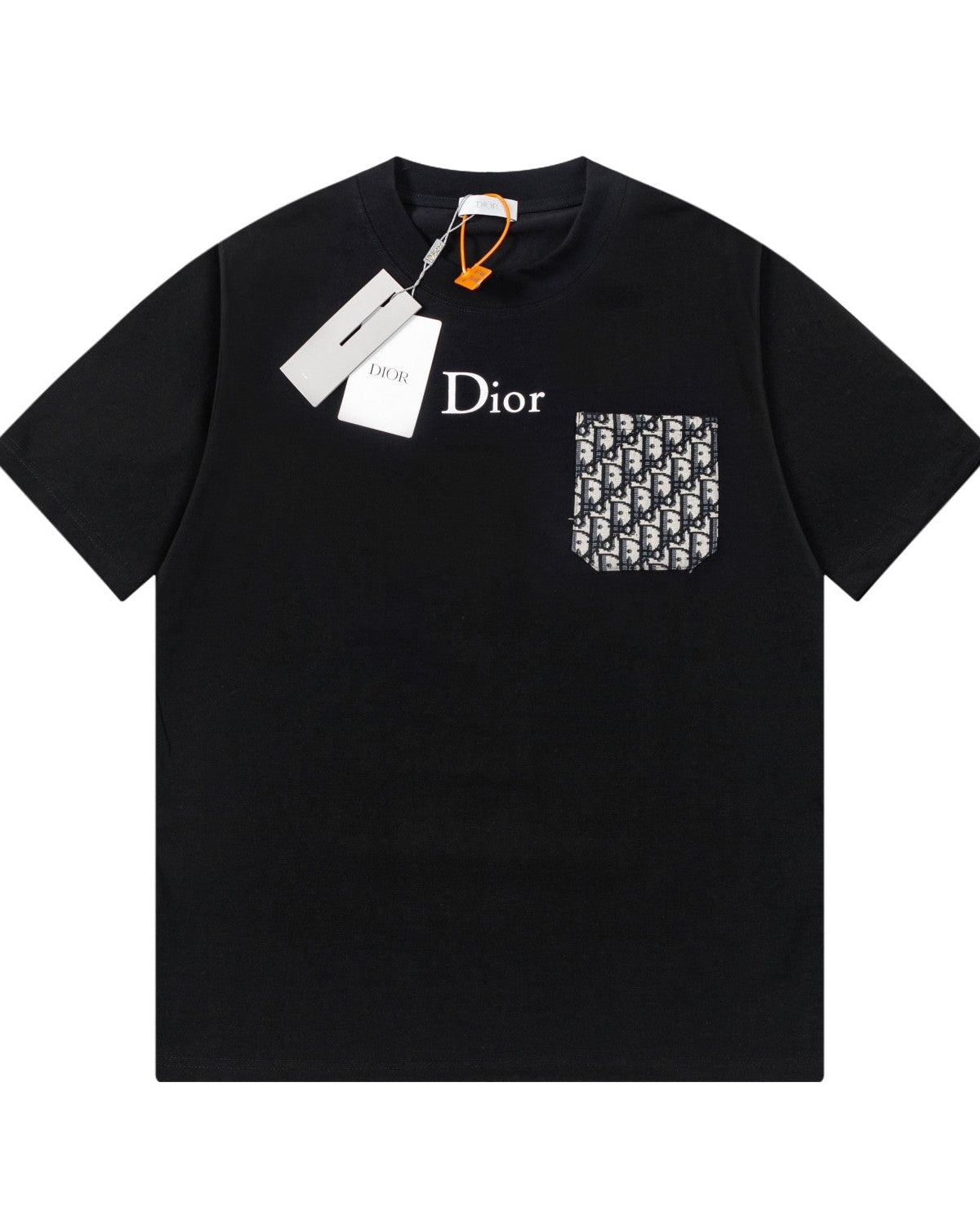 Creative embroidered pocket T-shirt