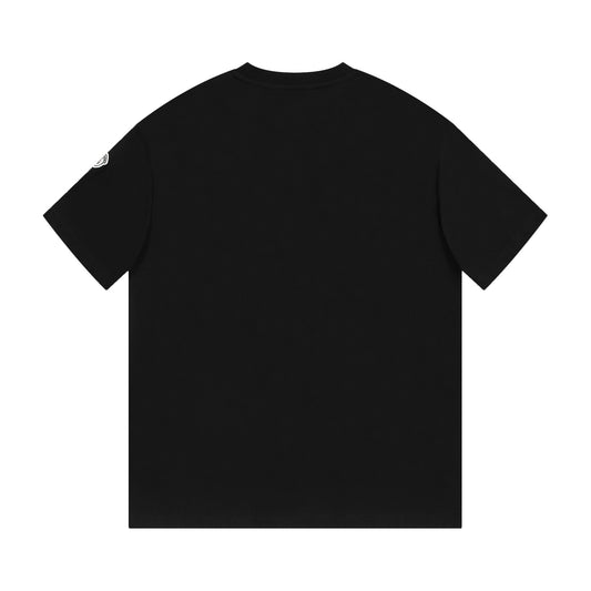 Embroidered cotton T-shirt