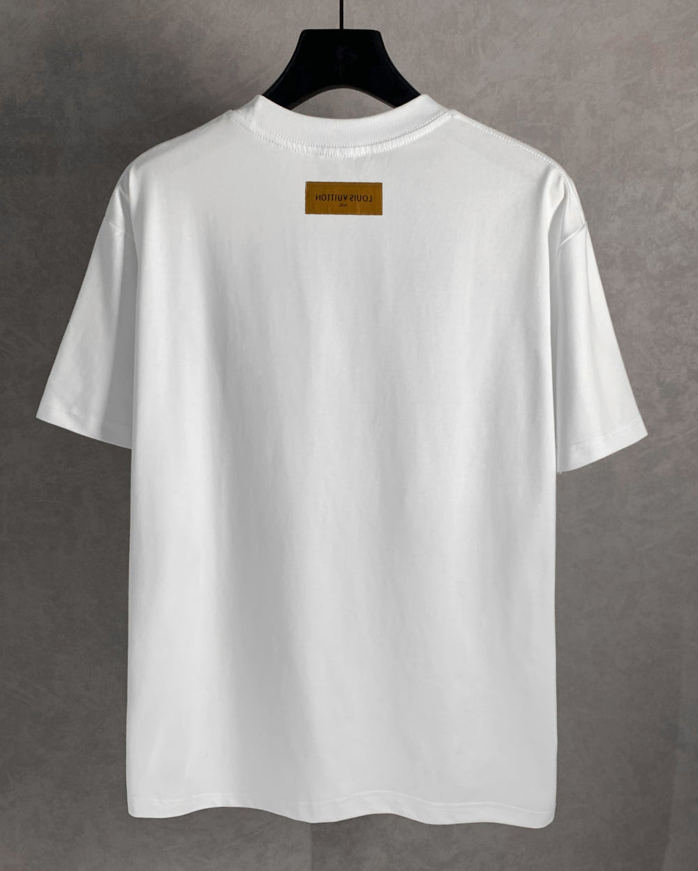 Hand-painted printed T-shirt