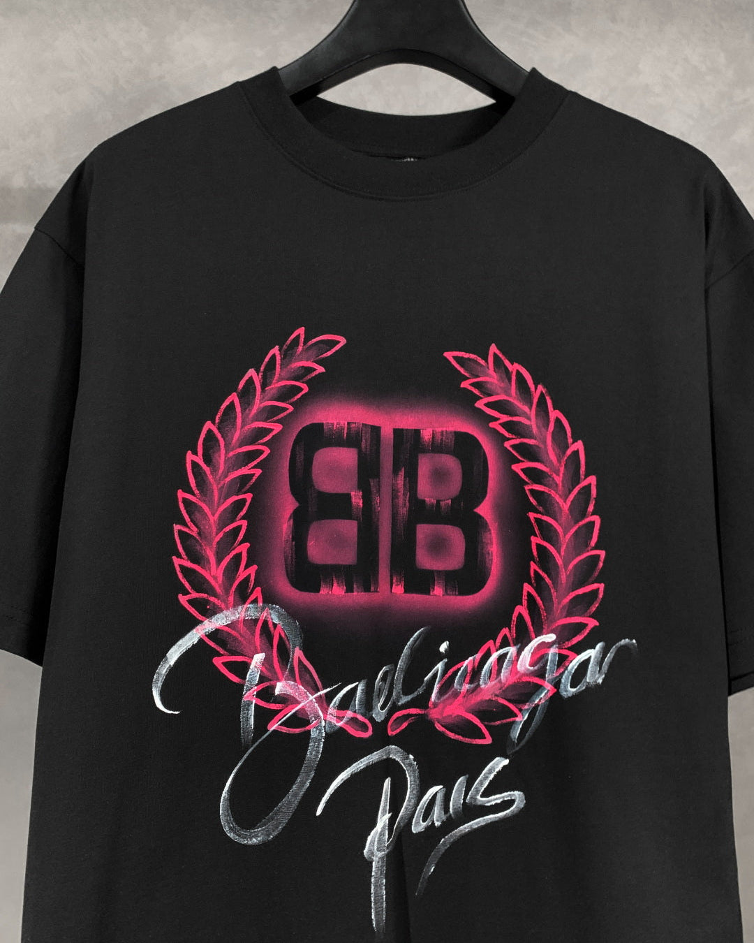 Wheat ear print T-shirt