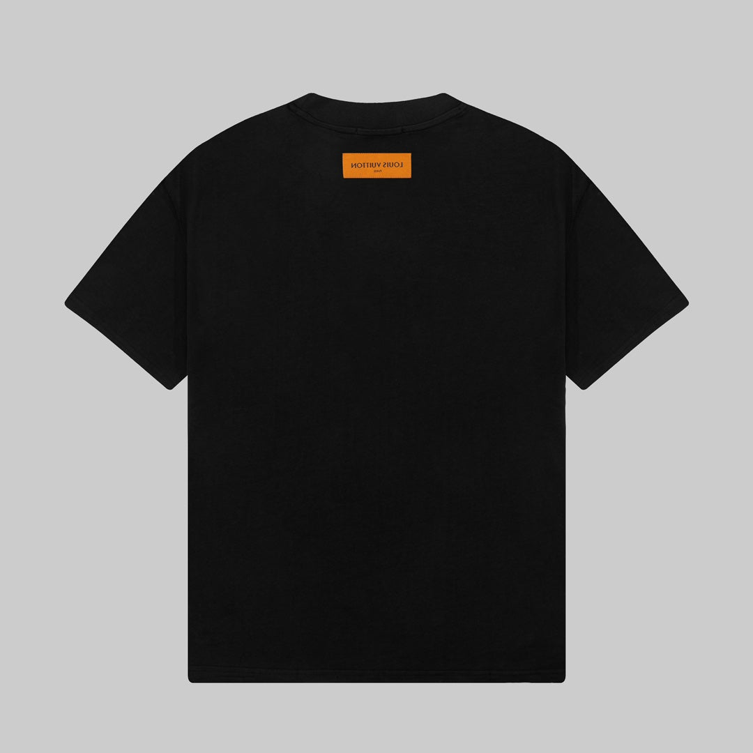 Fashion Embroidered Cotton T-Shirt