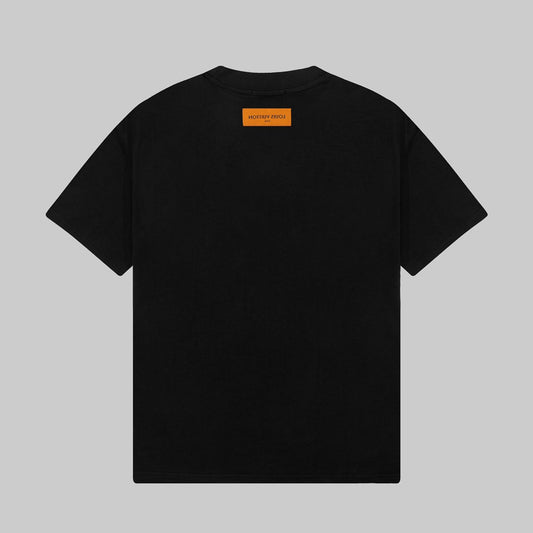 Fashion Embroidered Cotton T-Shirt