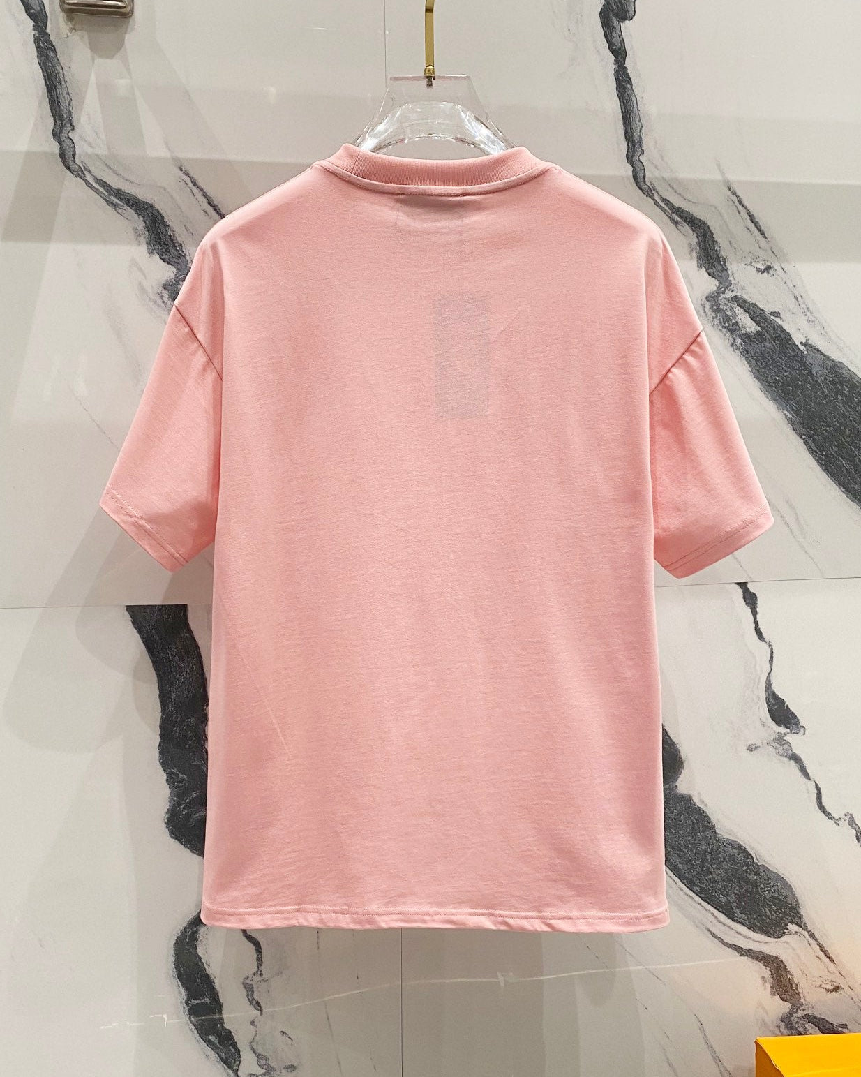 EMBOSSED COTTON T-SHIRT