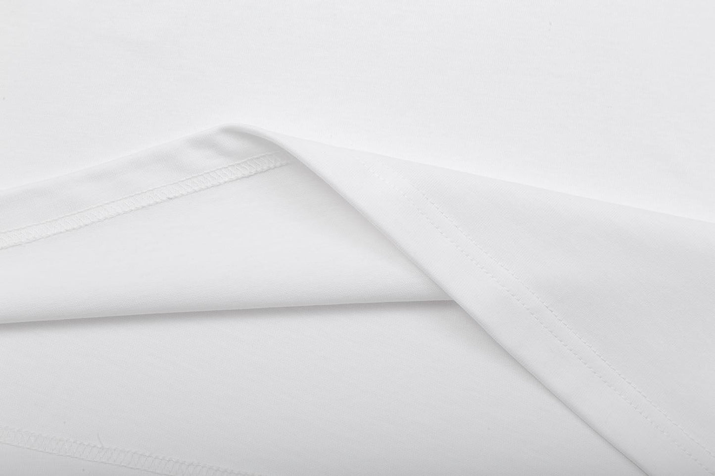 Embroidered printed T-shirt