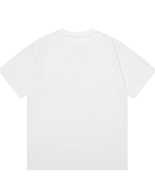 Embroidered printed T-shirt