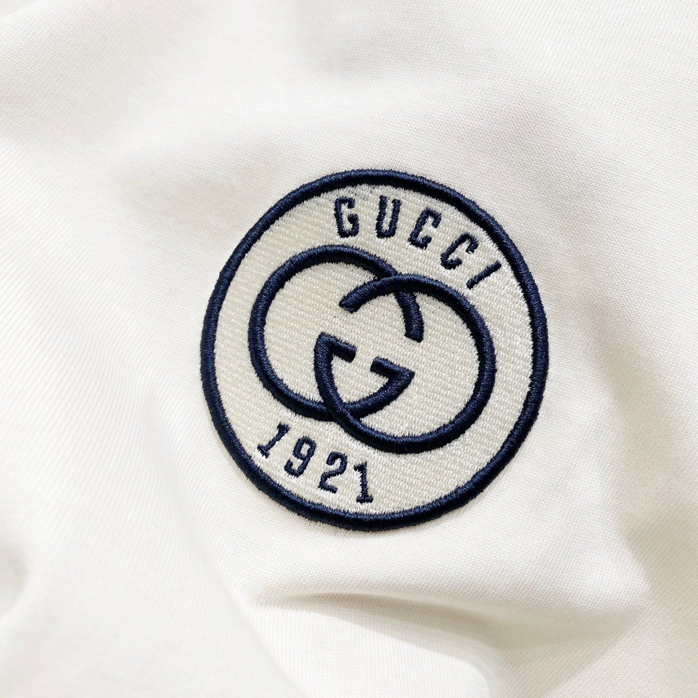 Colorblock crew neck cotton T-shirt