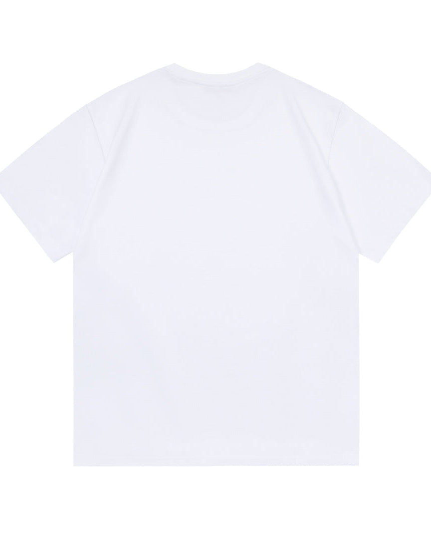 Embroidered cotton T-shirt