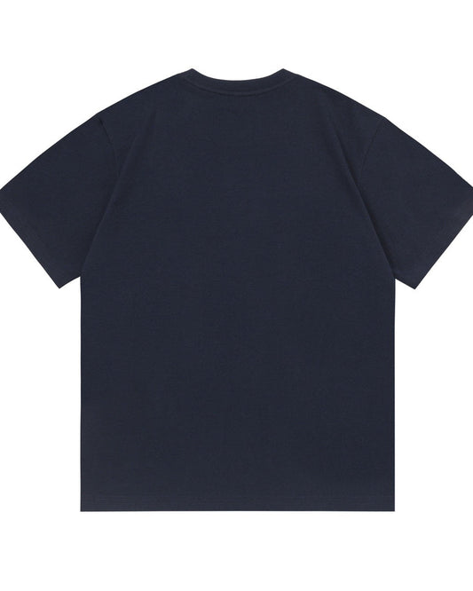 Embroidered cotton T-shirt