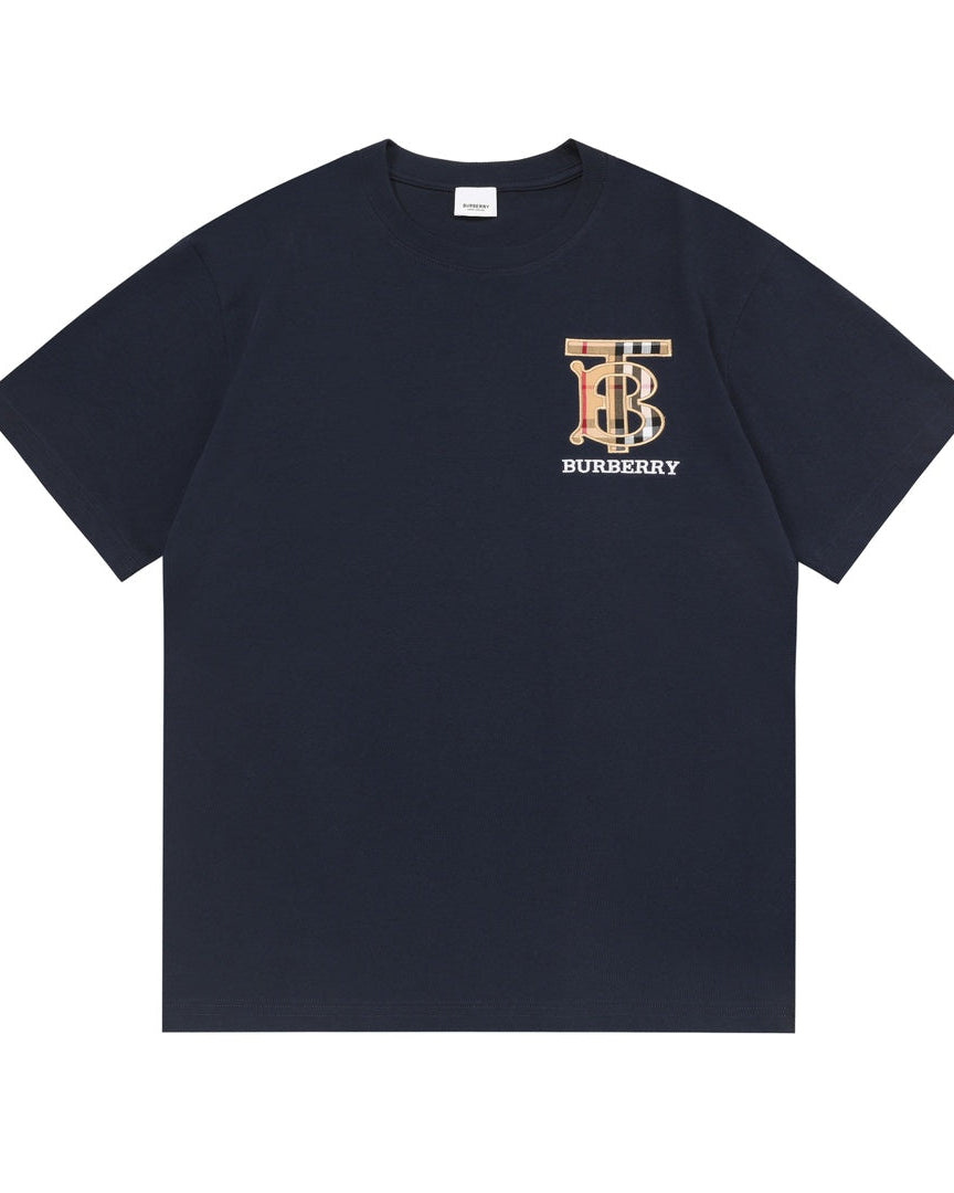 Embroidered cotton T-shirt