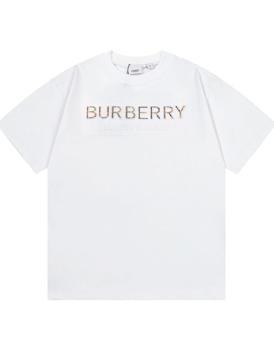 Embroidered printed T-shirt