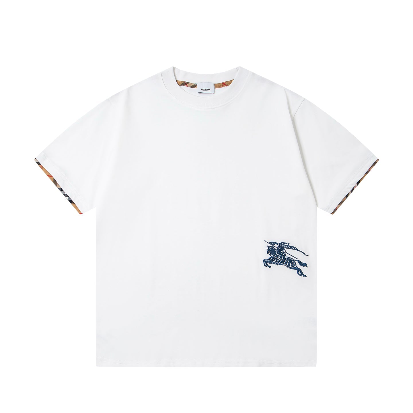 Personalized embroidered cotton T-shirt