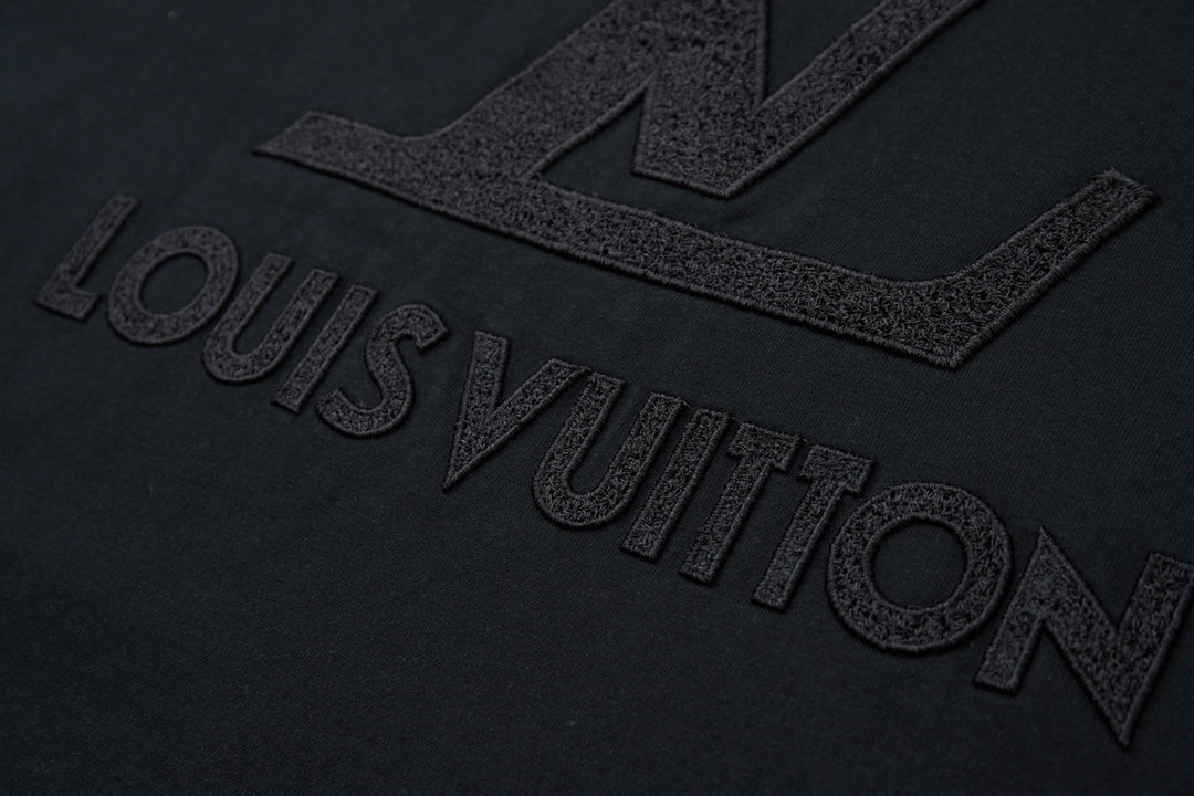 Embroidered cotton T-shirt