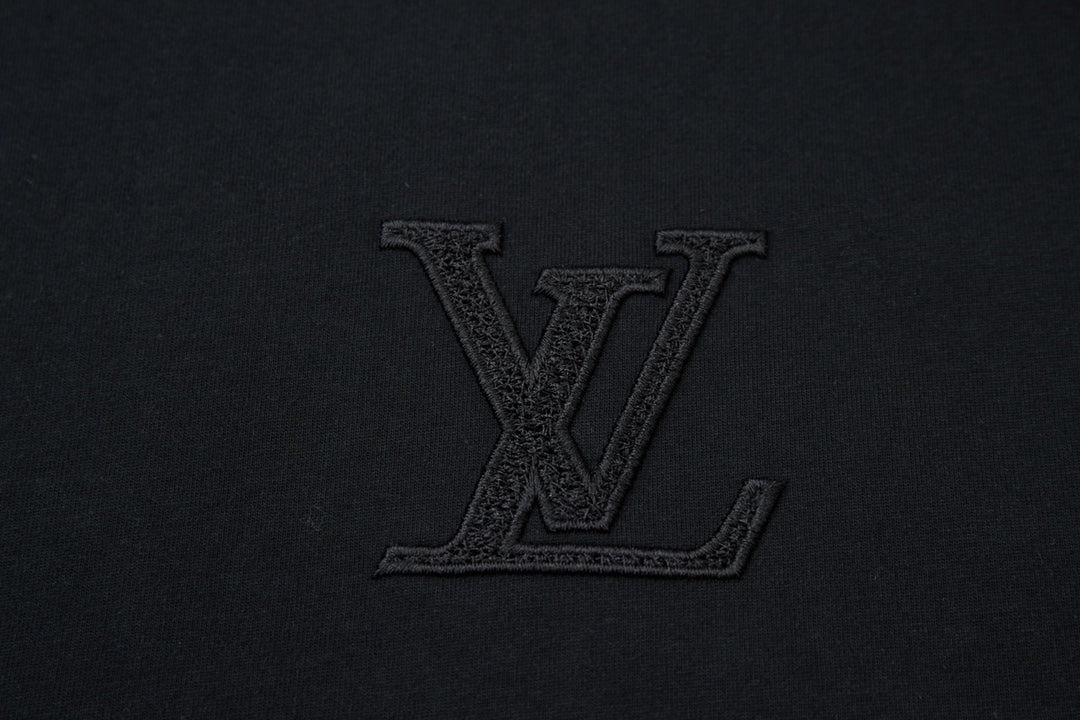 Embroidered cotton T-shirt