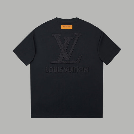 Embroidered cotton T-shirt