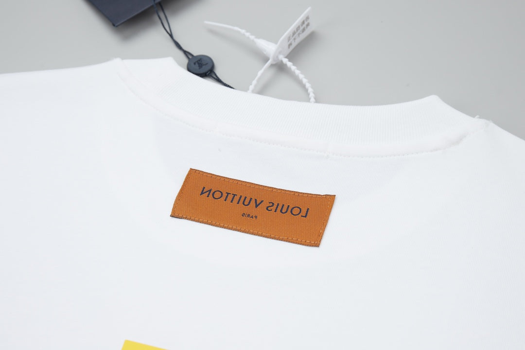 Bubble Embossed Cotton T-Shirt