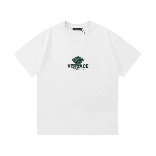 Embroidered cotton T-shirt