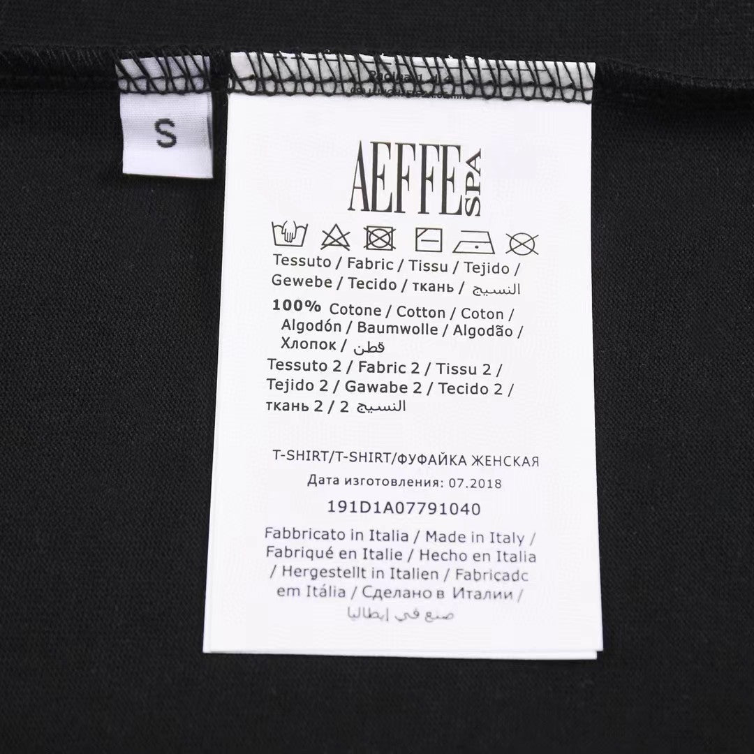 Cartoon print T-shirt