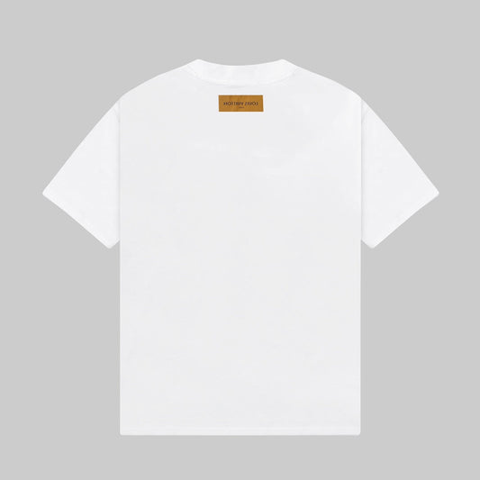 Three Jacquards Print T-shirt